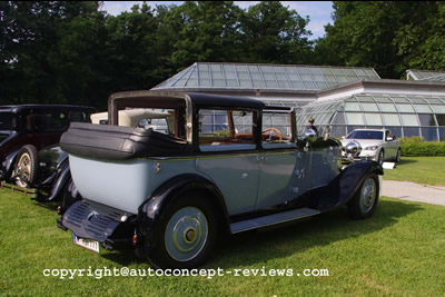 Hispano Suiza H6B Sedanca Landaulette, Chapron 1922